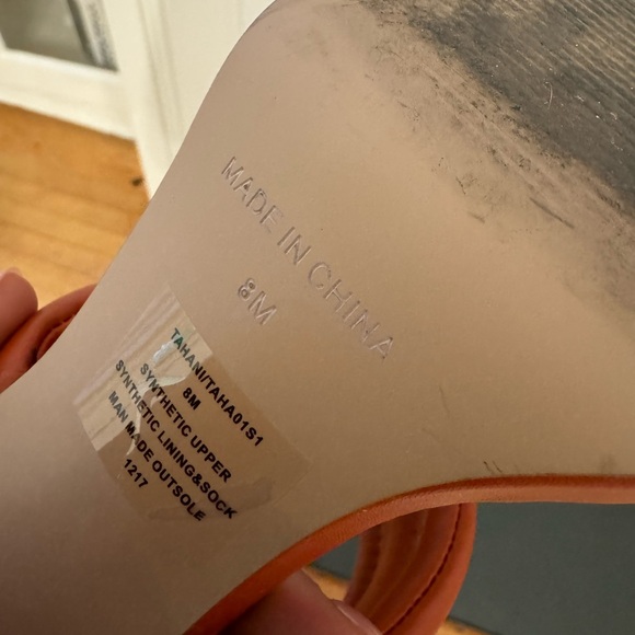 Orange Steve Madden Heels - Picture 4 of 4